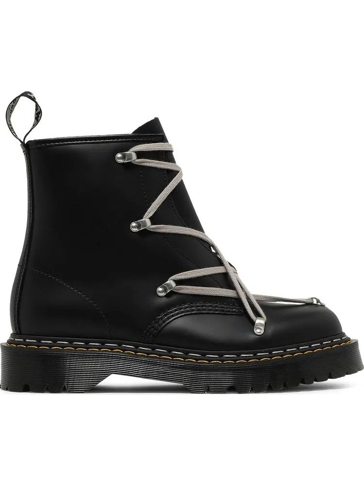 Ботинки мужские Dr. Martens x Rick Owens высокие со шнуровкой — изображение 1 из 7, черный