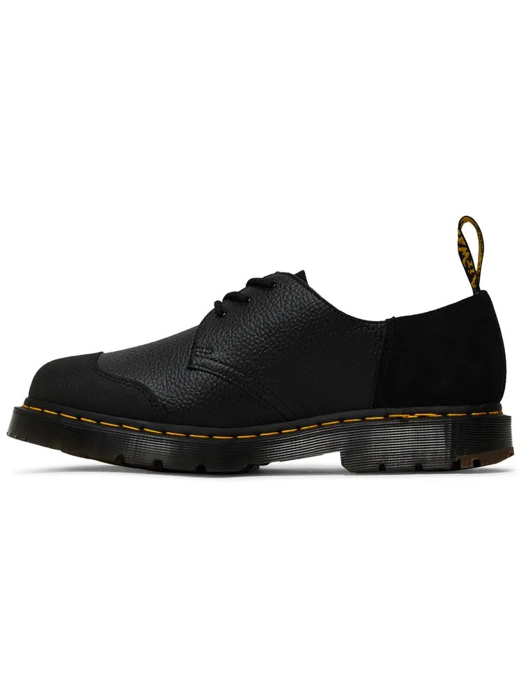 Кроссовки Dr. Martens Bodega x 1461 'Black', кожаные — изображение 2 из 3, черный
