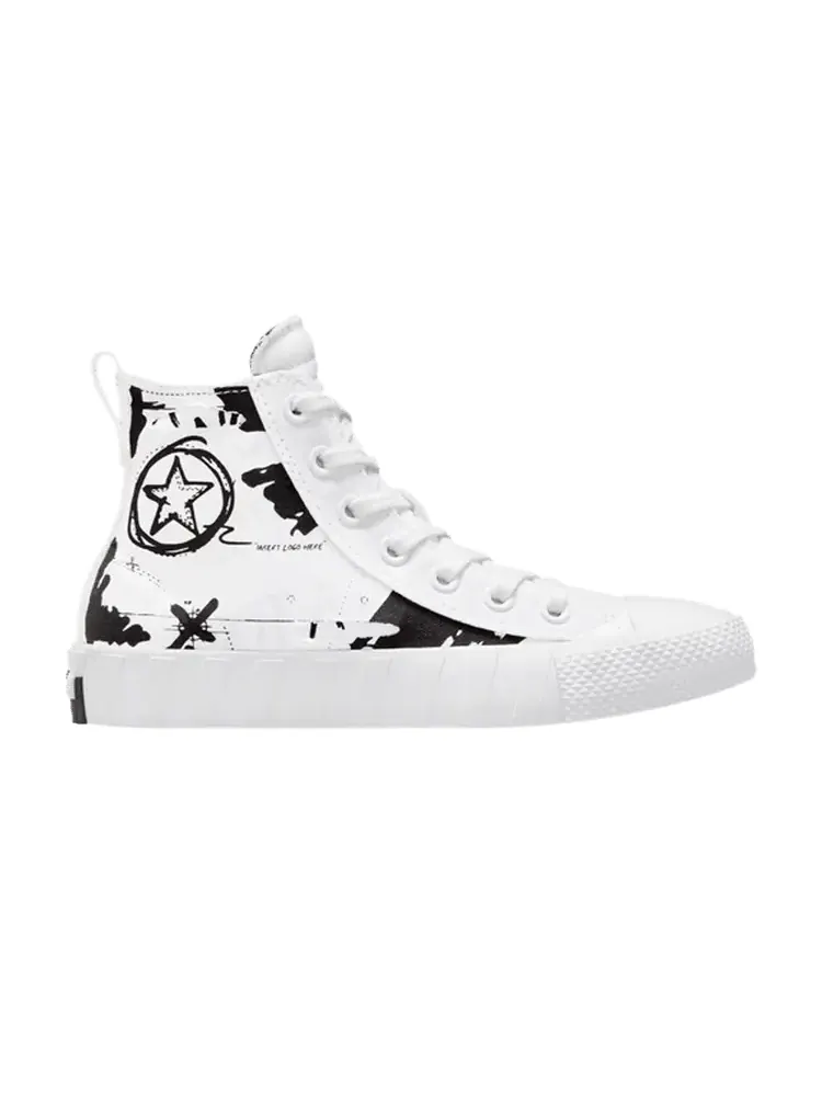 Кроссовки UNT1TL3D High 'Tear Away - White' — изображение 1 из 1, белый
