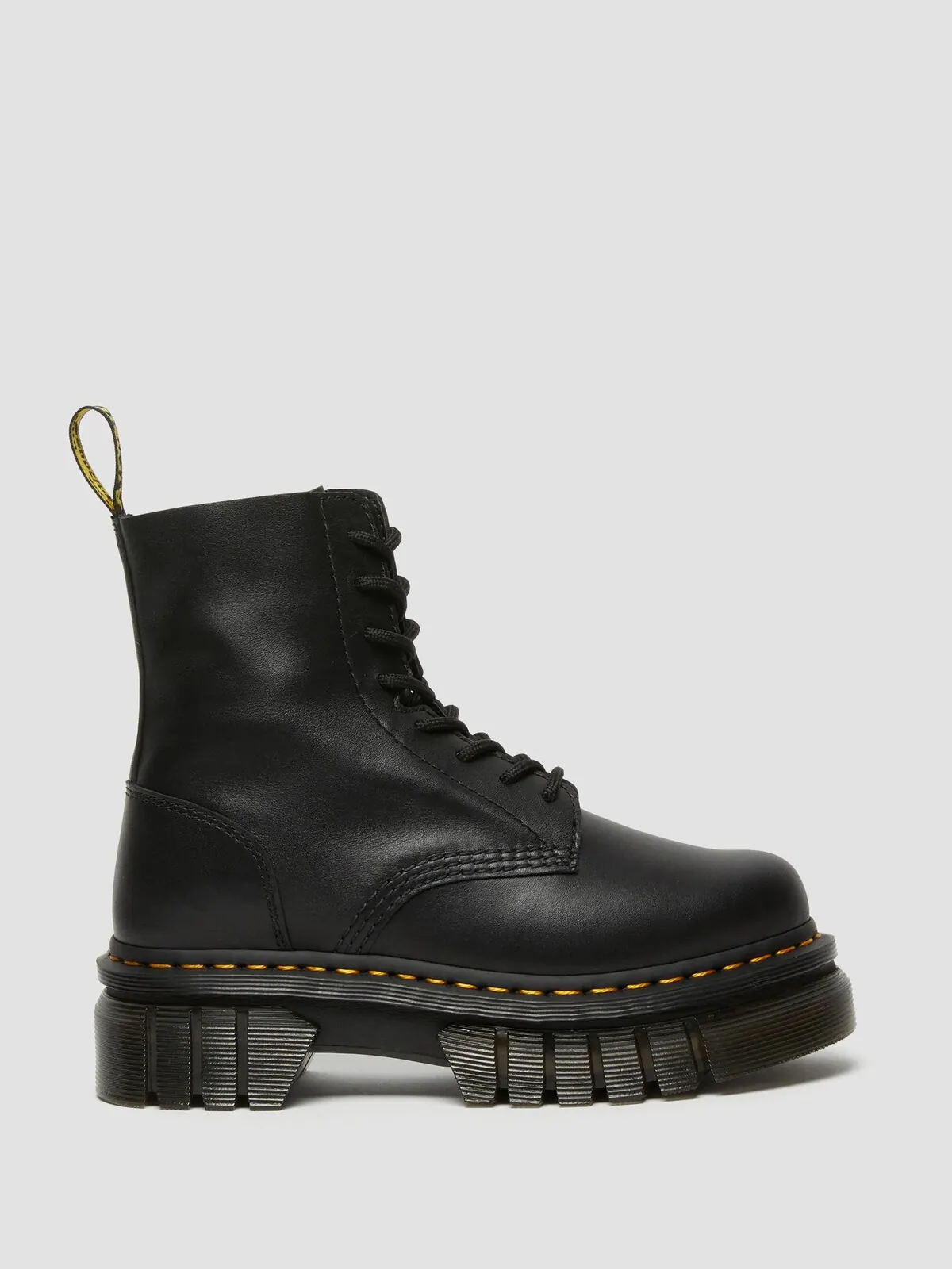 Ботильоны Dr. Martens Audrick на платформе из кожи наппа — изображение 2 из 10, черный