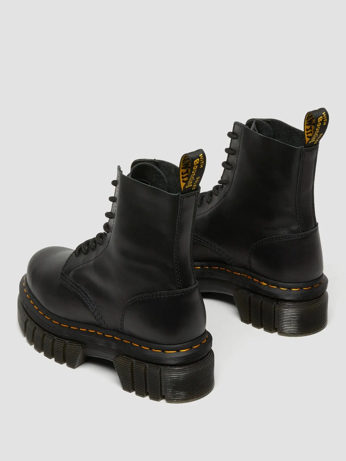 Ботильоны Dr. Martens Audrick на платформе из кожи наппа — изображение 8 из 10, черный