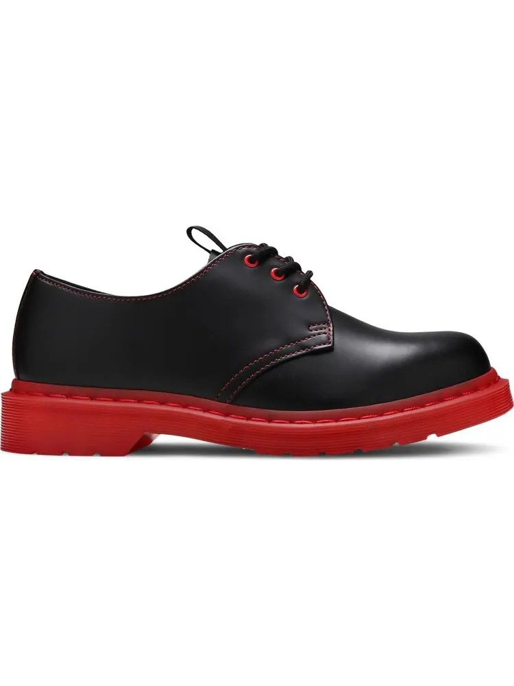 Ботинки мужские Dr. Martens x CLOT с цветной подошвой — изображение 1 из 8, черный/красный