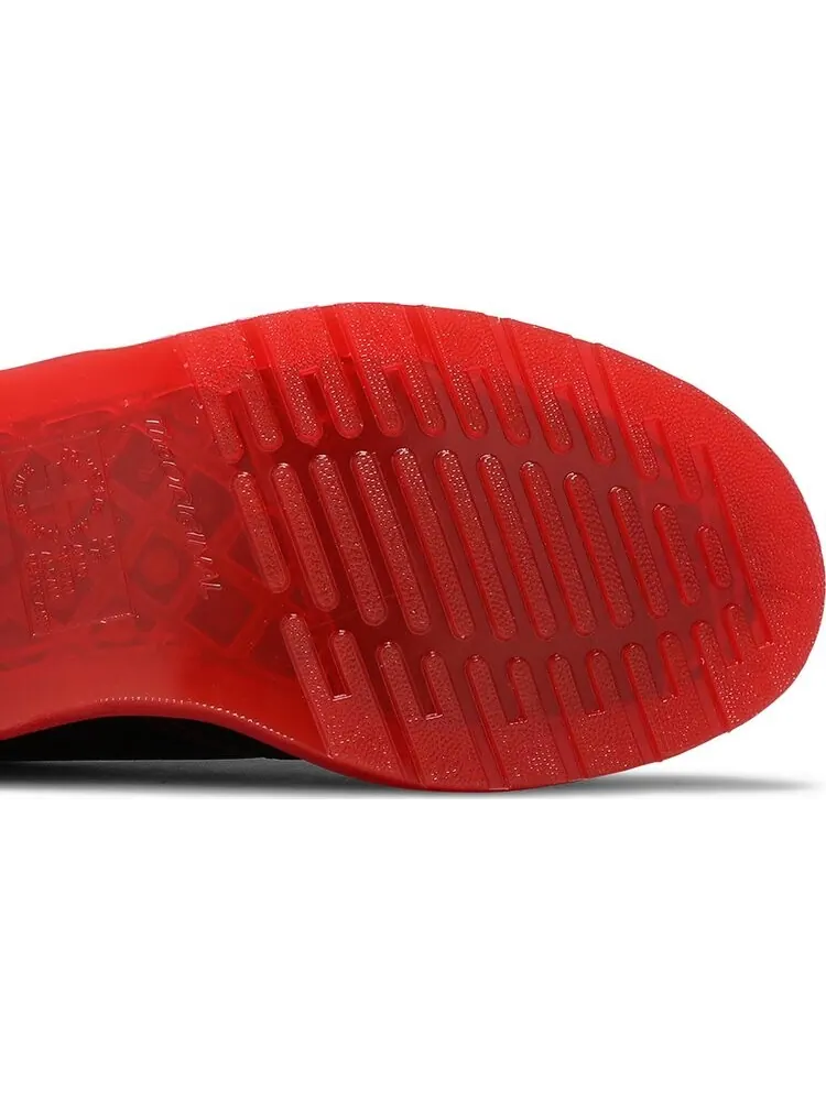Ботинки мужские Dr. Martens x CLOT с цветной подошвой — изображение 5 из 8, черный/красный