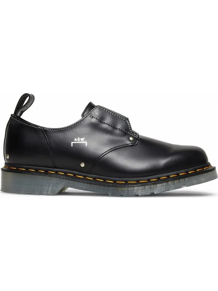 Ботинки мужские Dr. Martens низкие с принтом — изображение 1 из 8, черный