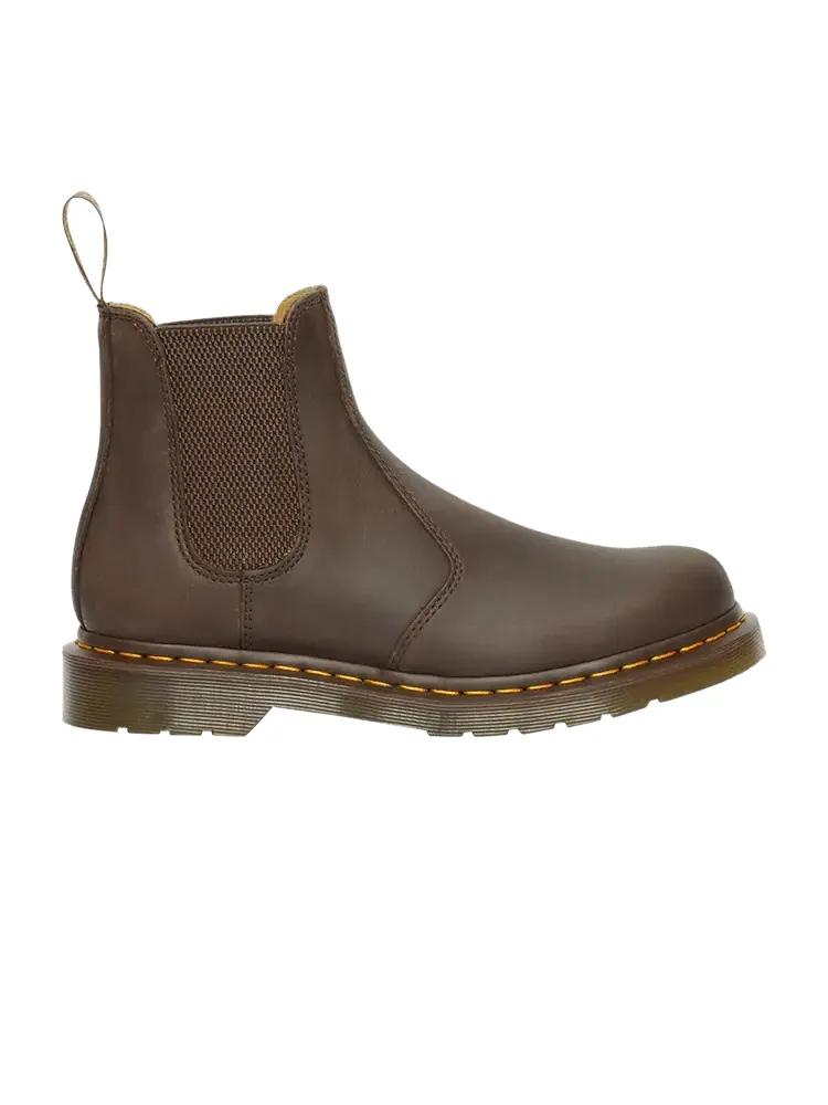 Ботинки челси Dr. Martens 2976 Crazy Horse кожаные — изображение 1 из 1, коричневый