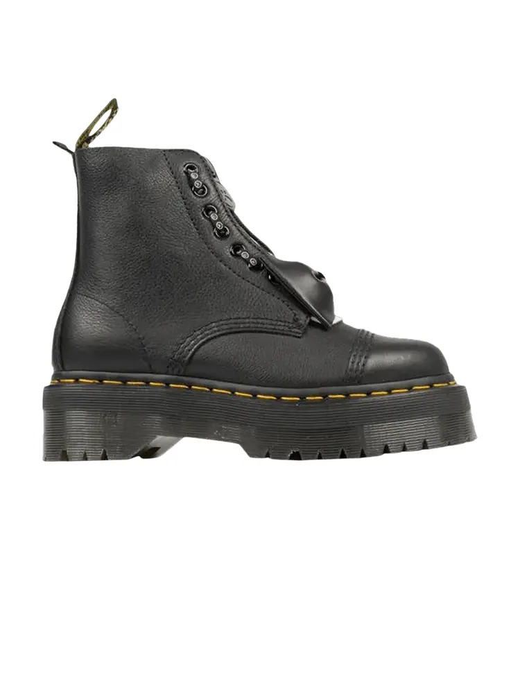 Ботинки Dr. Martens Lazy Oaf x Wmns Sinclair Low на платформе, кожаные — изображение 1 из 1, черный