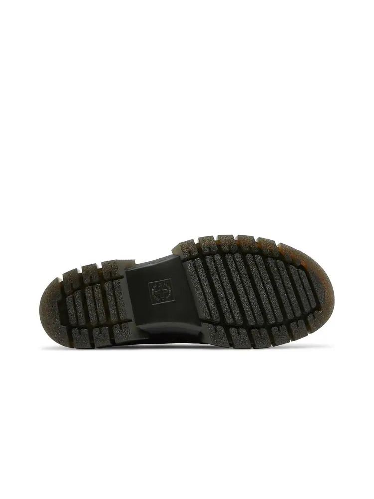 Кроссовки Dr. Martens Rikard Lunar Leather Platform Low 'Black', кожаные — изображение 4 из 8, черный