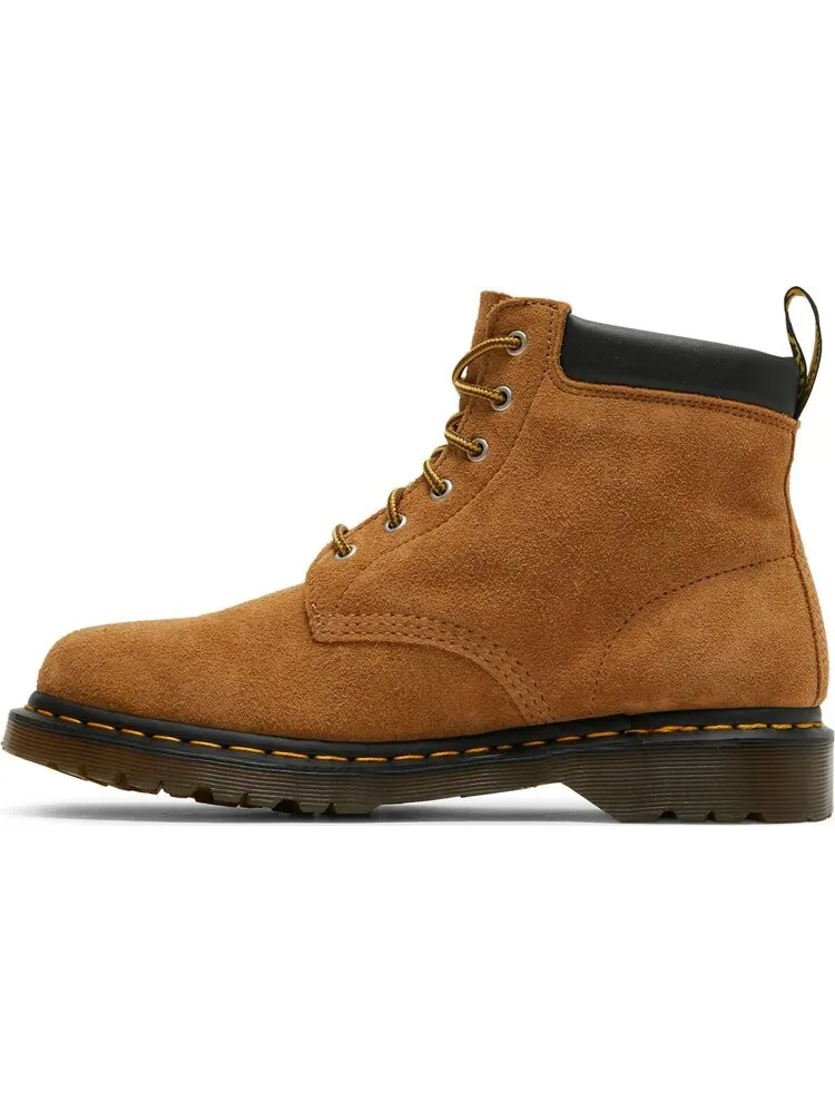 Ботинки мужские Dr. Martens x Stussy высокие кожаные — изображение 3 из 8, коричневый