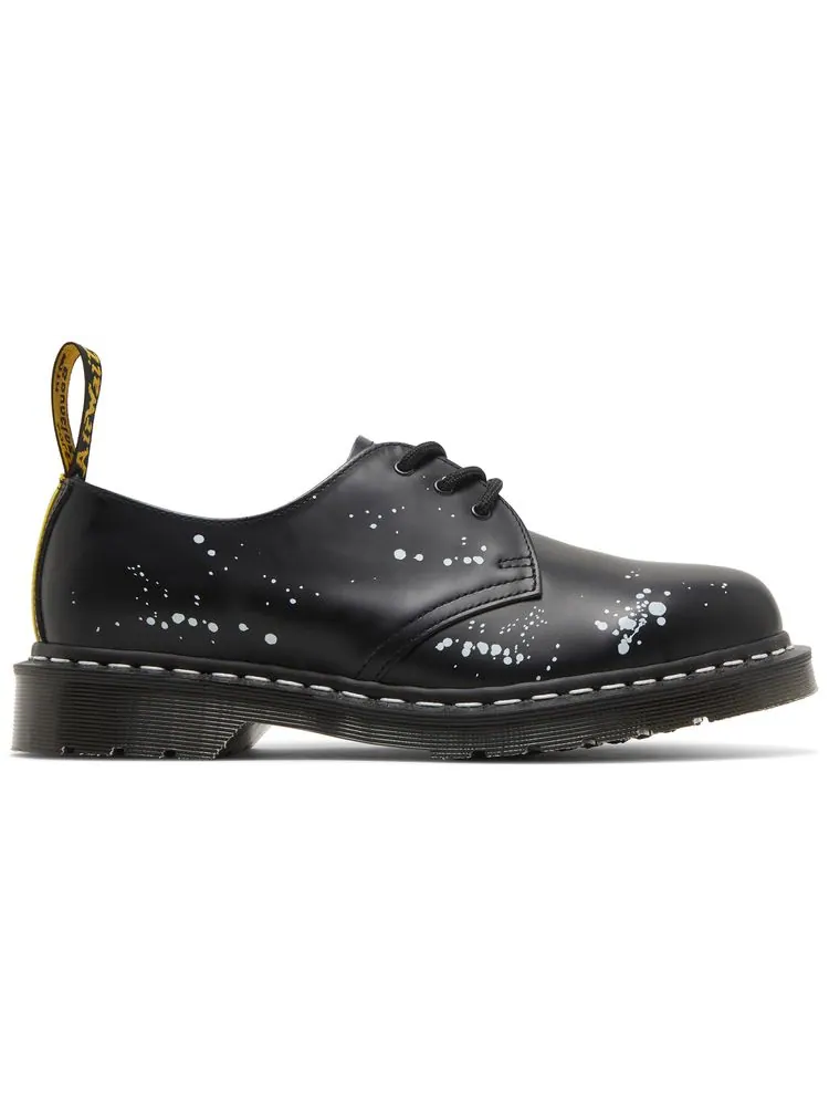 Кроссовки Dr. Martens Neighborhood x 1461 Made In England 'Paint Splatter' — изображение 1 из 8, черный