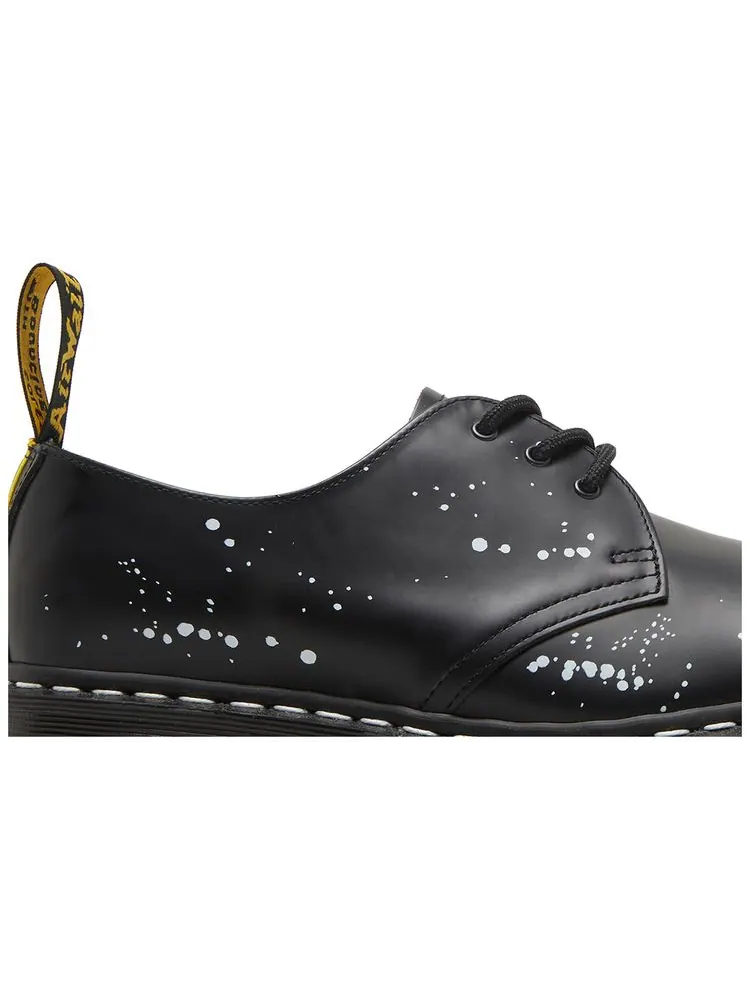 Кроссовки Dr. Martens Neighborhood x 1461 Made In England 'Paint Splatter' — изображение 2 из 8, черный