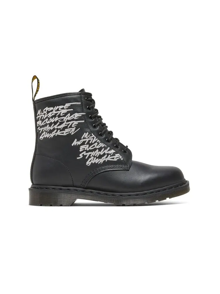 Ботинки Dr. Martens Futura Laboratories x 1460 Embroidered Black — изображение 1 из 6, черный