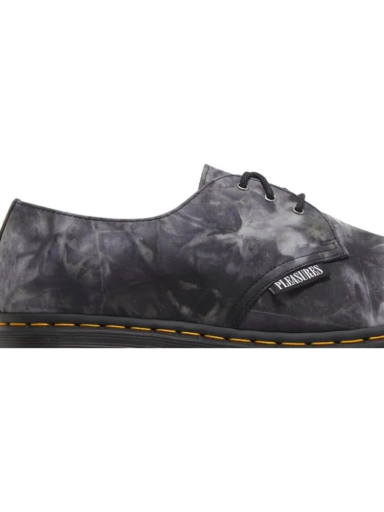 Ботинки Dr. Martens Pleasures x 1461 низкие с принтом — изображение 2 из 8, черный