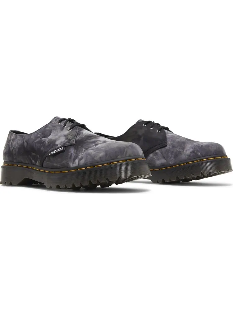 Ботинки Dr. Martens Pleasures x 1461 низкие с принтом — изображение 8 из 8, черный