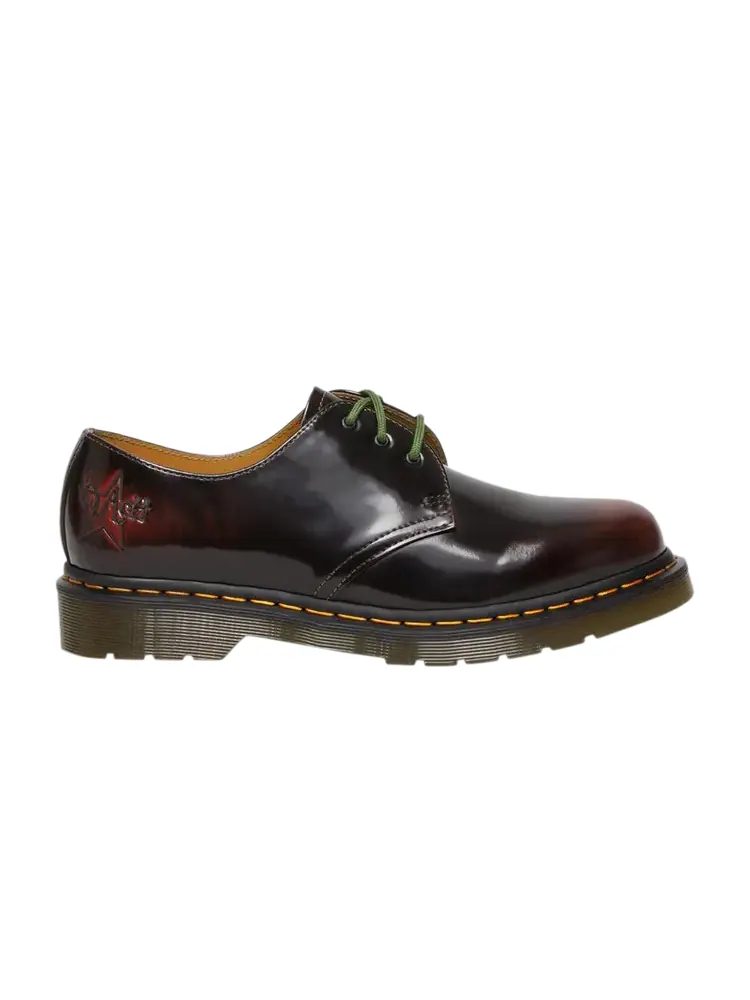 Кроссовки Dr. Martens The Clash x 1461, Patent Leather — изображение 1 из 1, красный