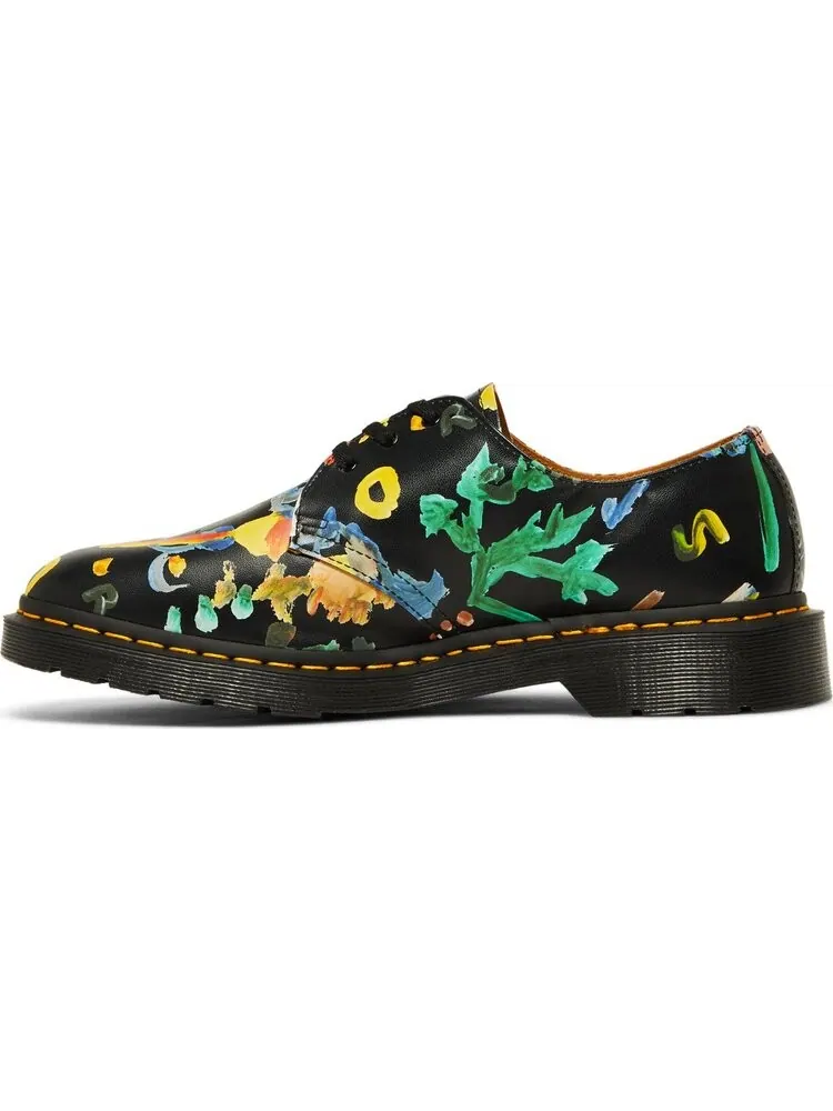 Ботинки Dr. Martens x Supreme x Yohji Yamamoto низкие с принтом — изображение 3 из 8, черный