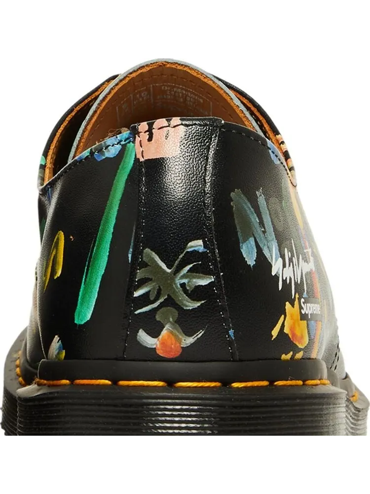 Ботинки Dr. Martens x Supreme x Yohji Yamamoto низкие с принтом — изображение 7 из 8, черный