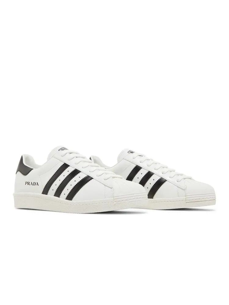 Кроссовки adidas Prada x Superstar 'White Black' — изображение 9 из 9, белый/черный/белый
