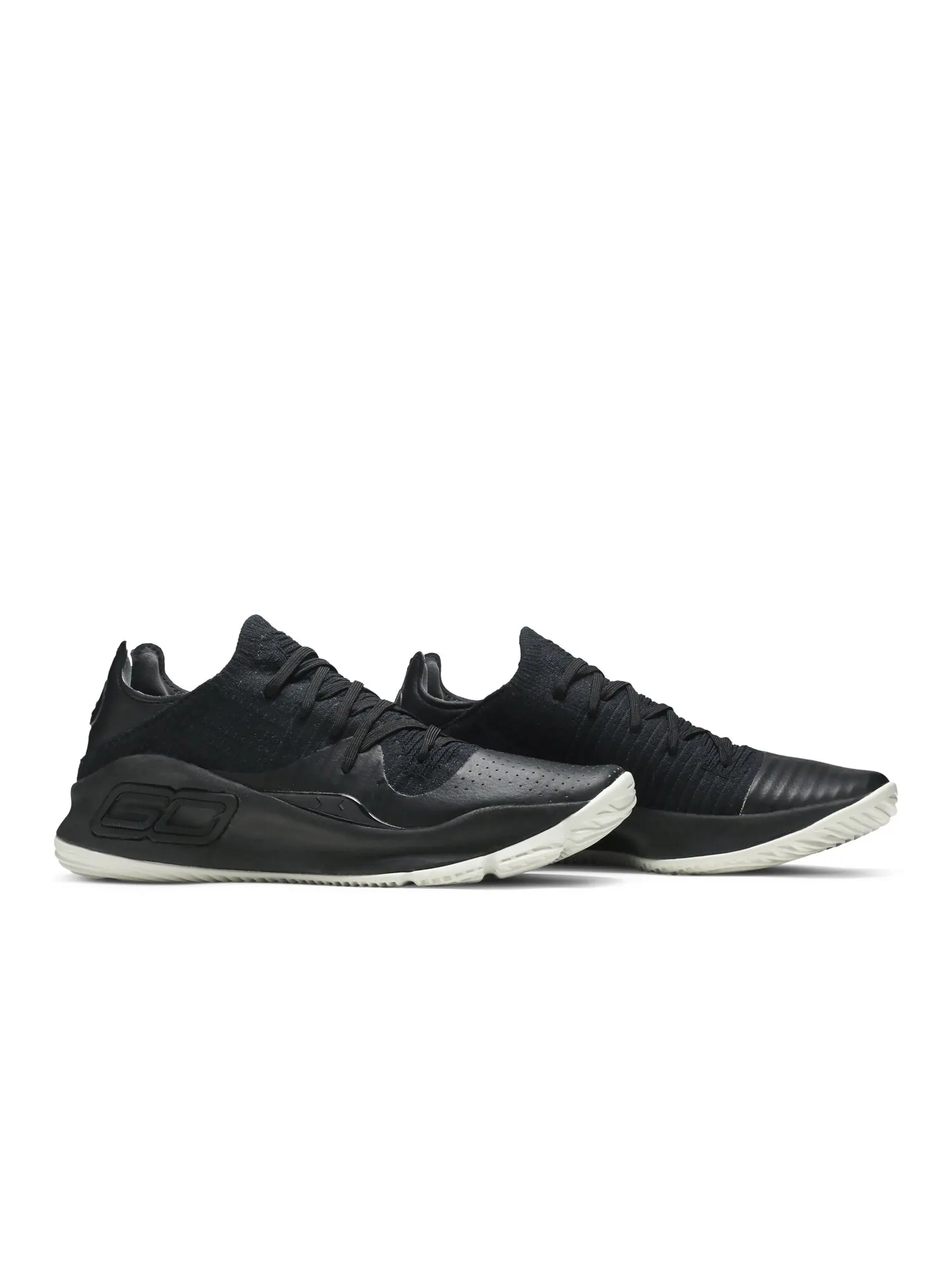 Кроссовки Curry 4 Low Under Armour — изображение 8 из 8, черный/черный