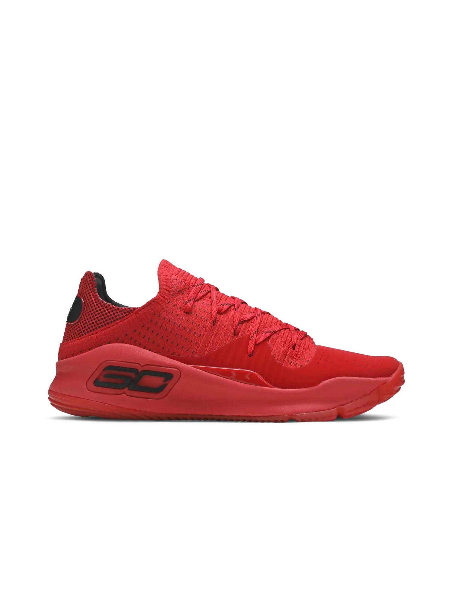 Кроссовки Curry 4 Low Under Armour — изображение 1 из 8, красный/красный/красный