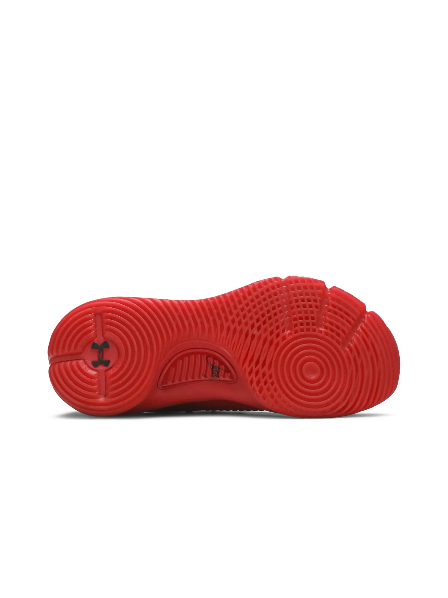 Кроссовки Curry 4 Low Under Armour — изображение 4 из 8, красный/красный/красный