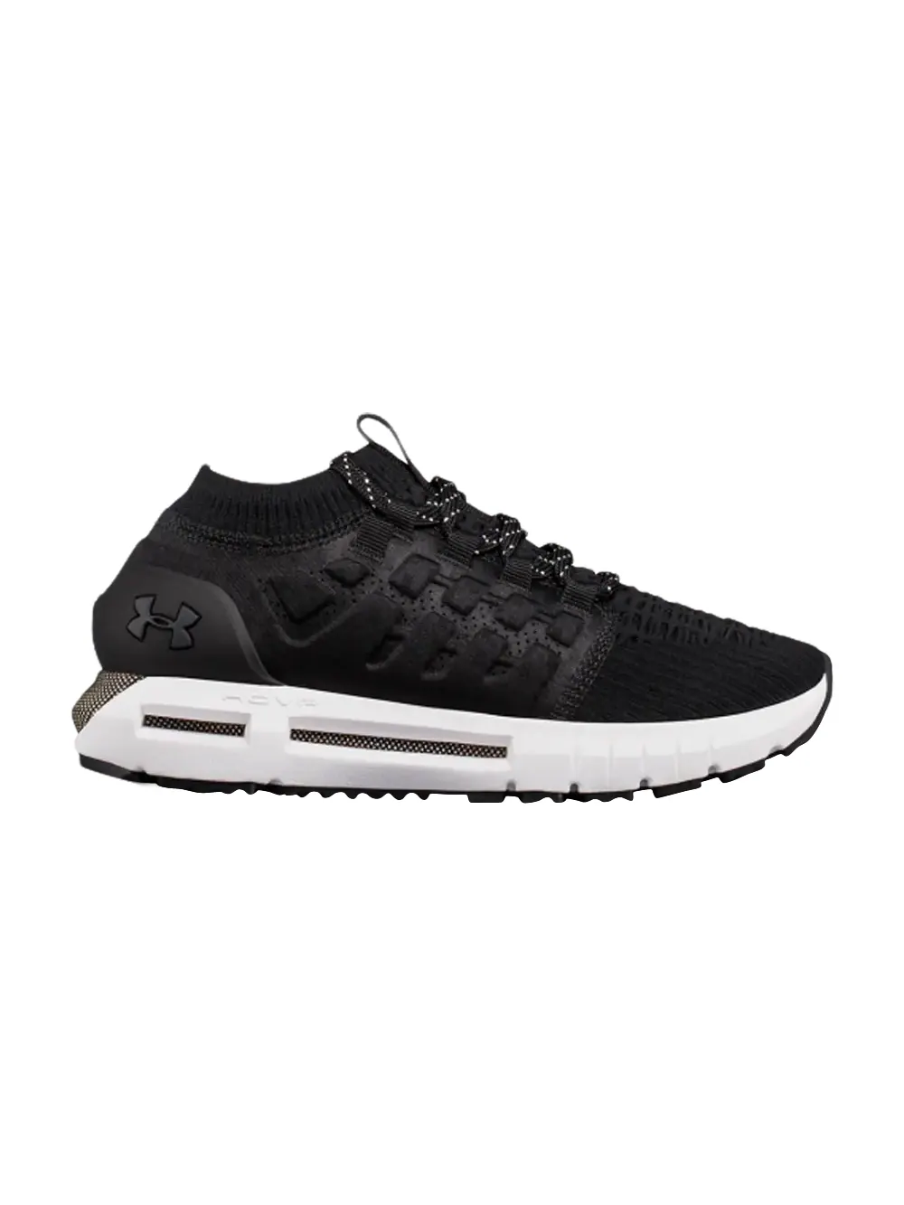 Кроссовки Wmns HOVR Phantom CT Under Armour — изображение 1 из 1, черный/черный/белый