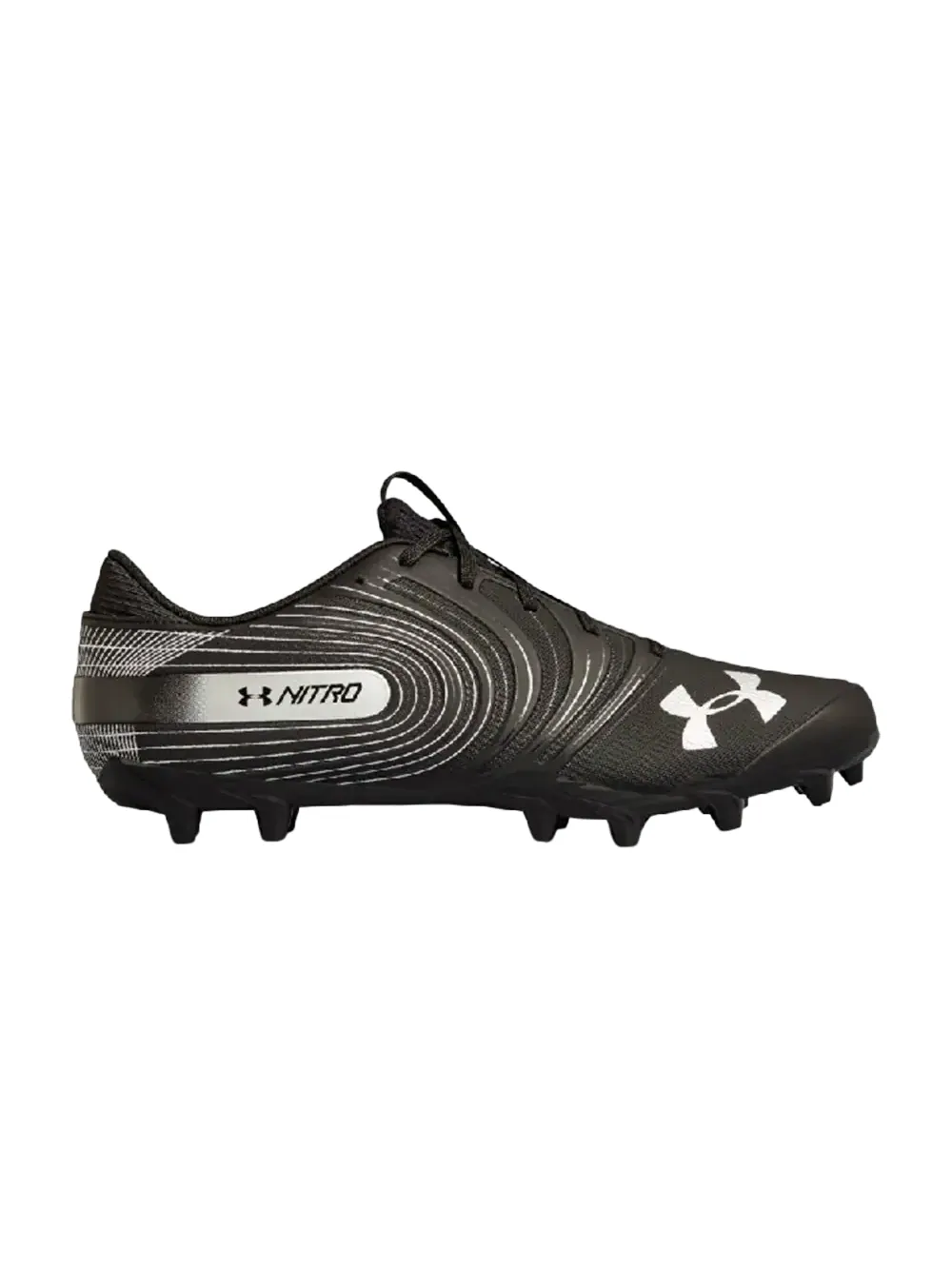 Кроссовки Nitro Low MC Under Armour — изображение 1 из 1, черный/белый