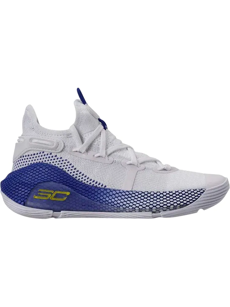 Кроссовки Under Armour Curry 6 GS Dub Nation — изображение 1 из 1, белый