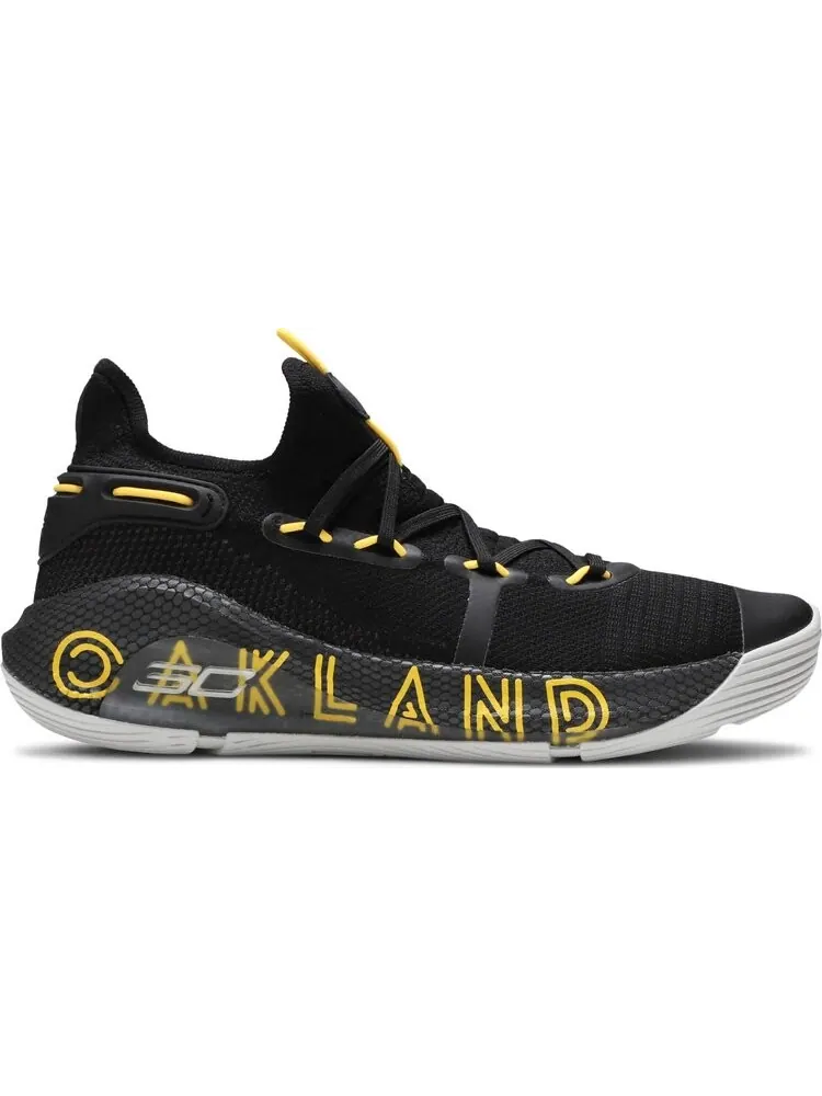 Кроссовки Under Armour Curry 6 Thank You — изображение 1 из 8, черный