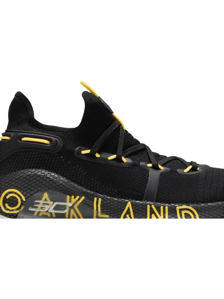 Кроссовки Under Armour Curry 6 Thank You — изображение 2 из 8, черный