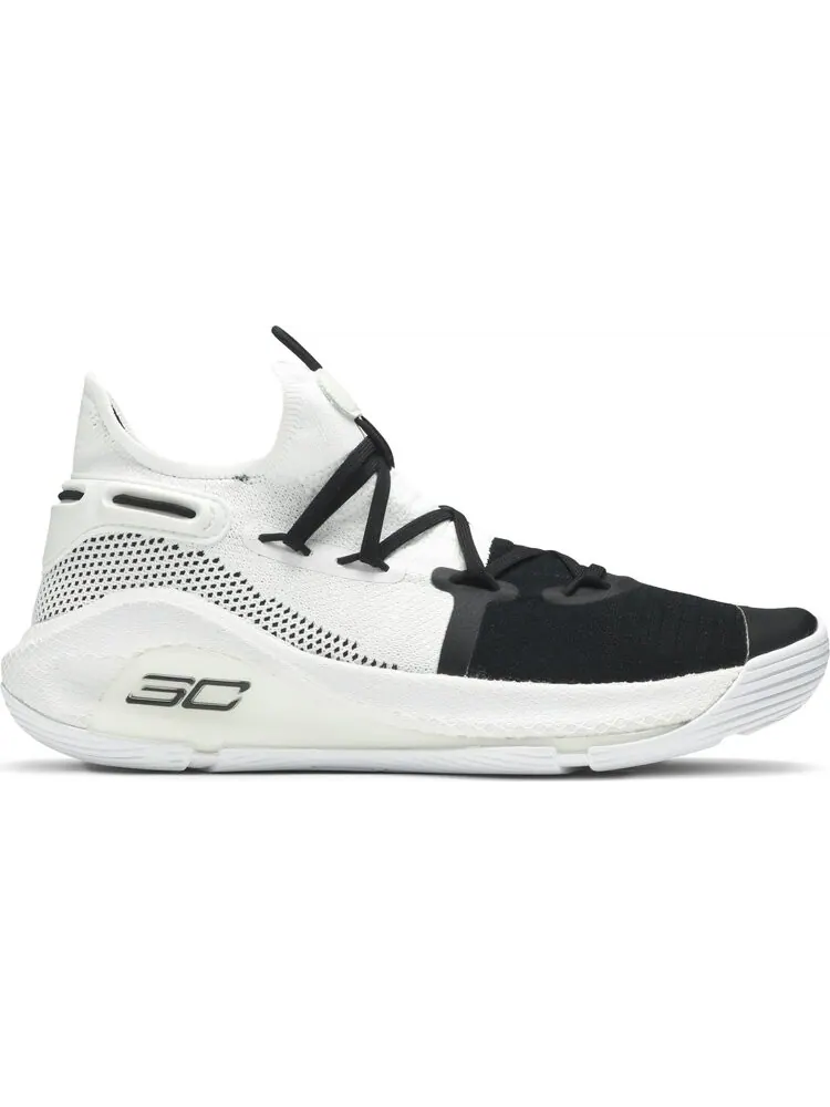 Кроссовки Under Armour Curry 6 Working on Excellence — изображение 1 из 8, белый