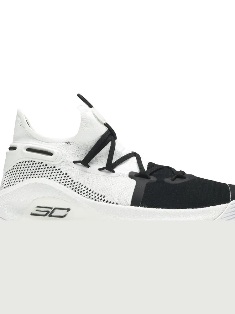 Кроссовки Under Armour Curry 6 Working on Excellence — изображение 2 из 8, белый