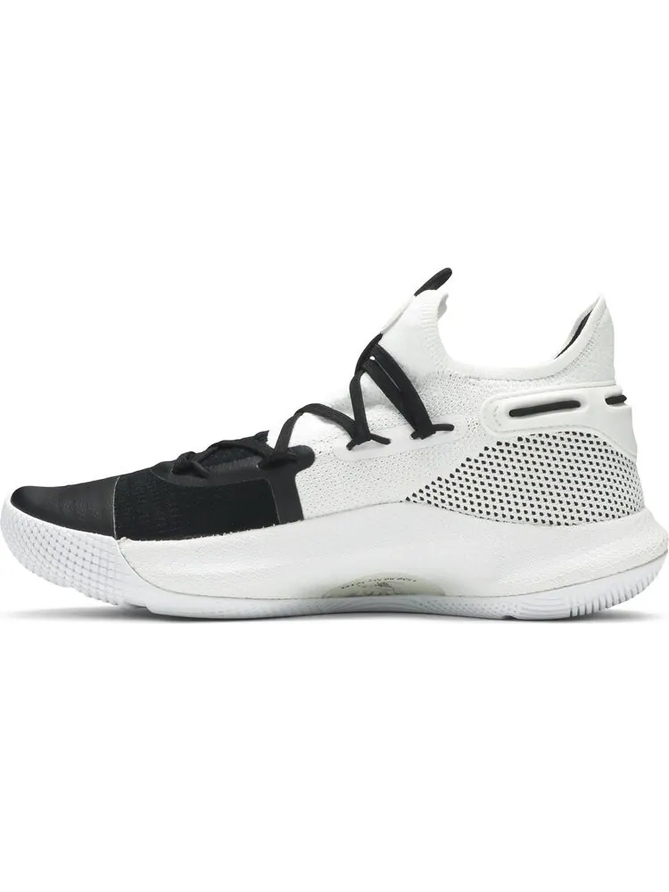Кроссовки Under Armour Curry 6 Working on Excellence — изображение 3 из 8, белый