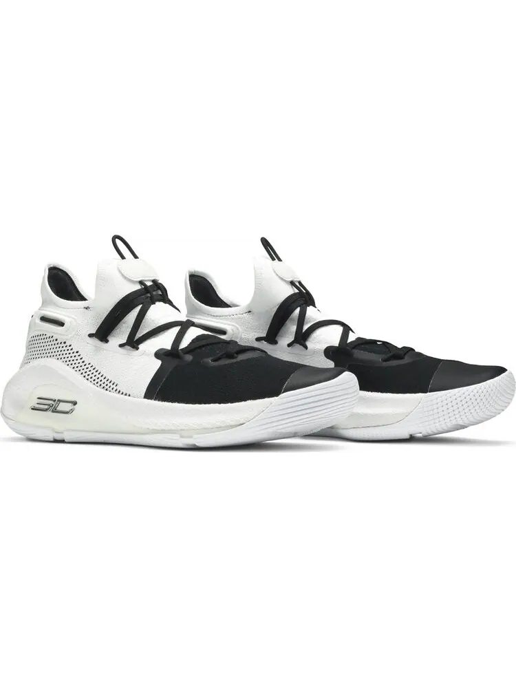 Кроссовки Under Armour Curry 6 Working on Excellence — изображение 8 из 8, белый