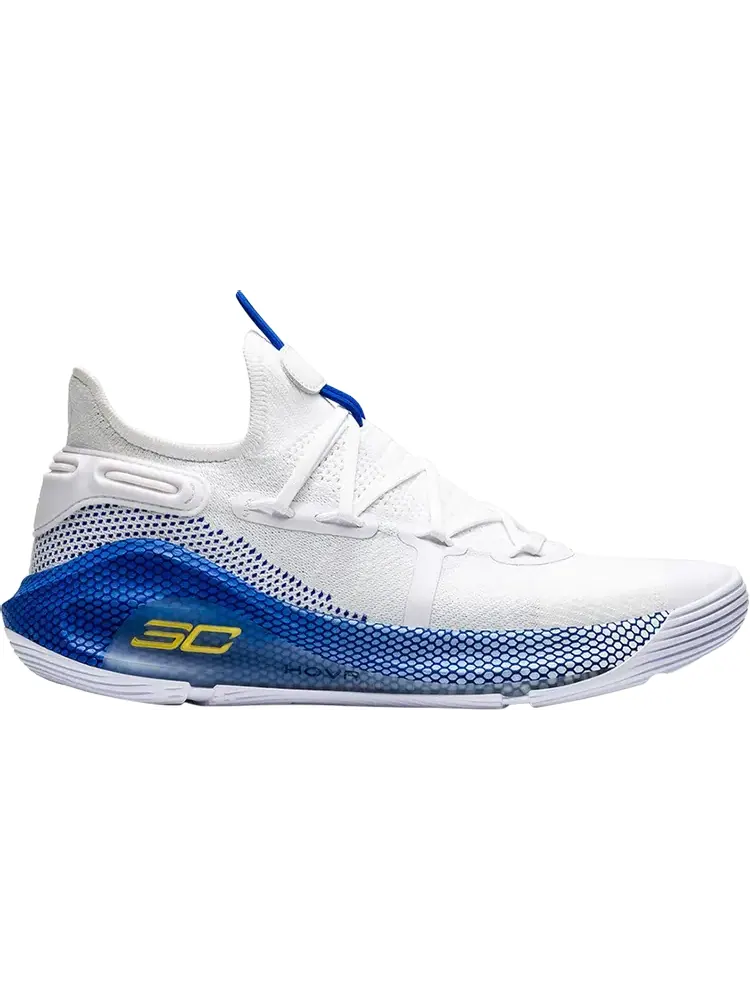 Кроссовки Under Armour Curry 6 Dub Nation — изображение 1 из 1, белый