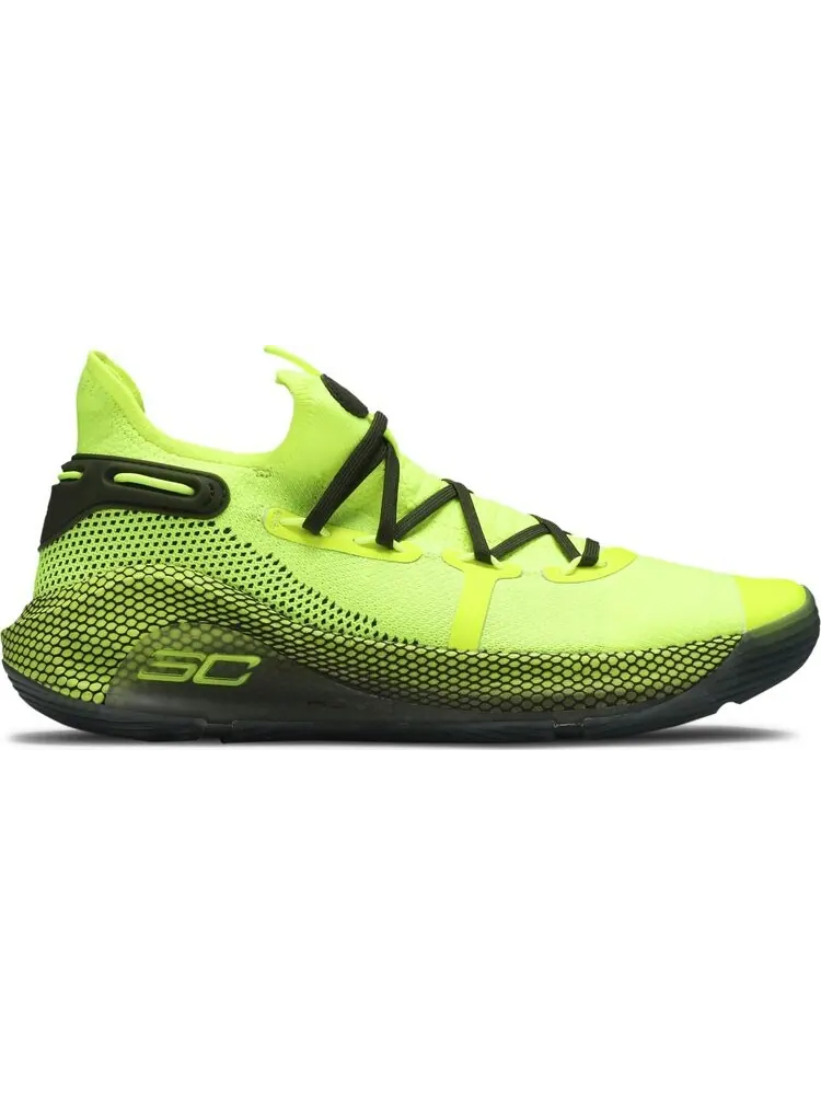 Кроссовки Under Armour Curry 6 Coy Fish — изображение 1 из 8, желтый