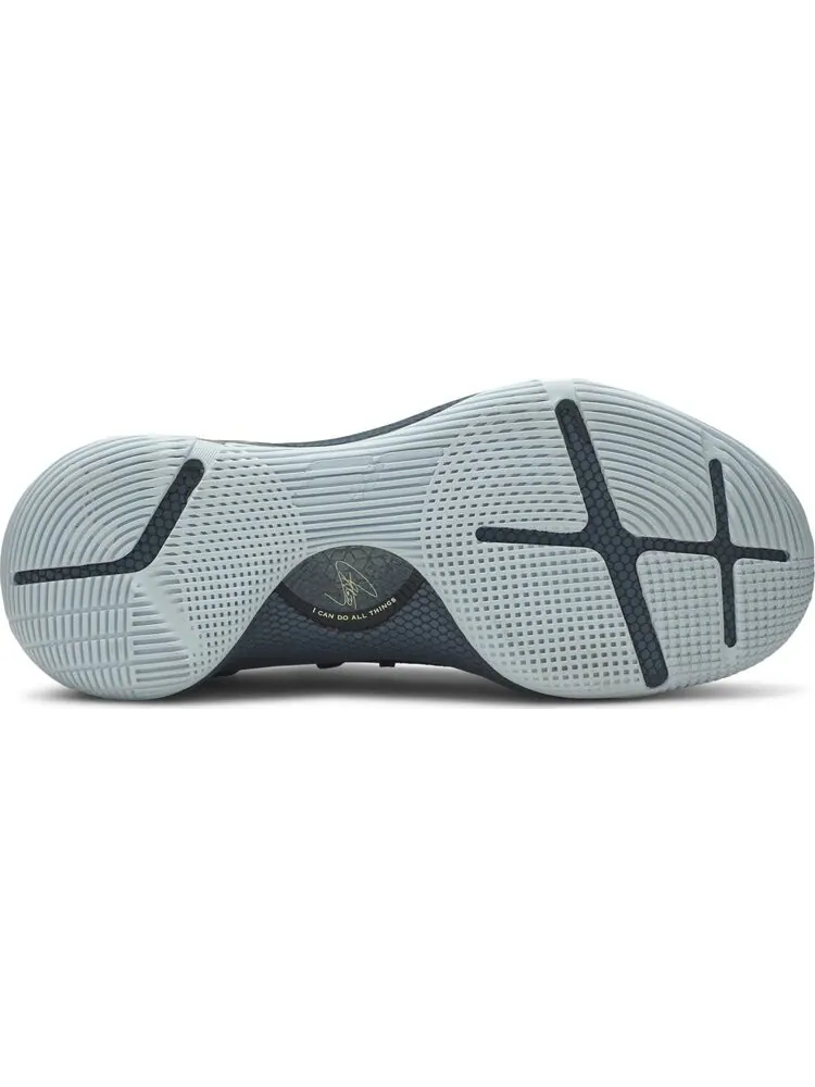 Кроссовки Under Armour Curry 6 International Boulevard — изображение 4 из 8, синий