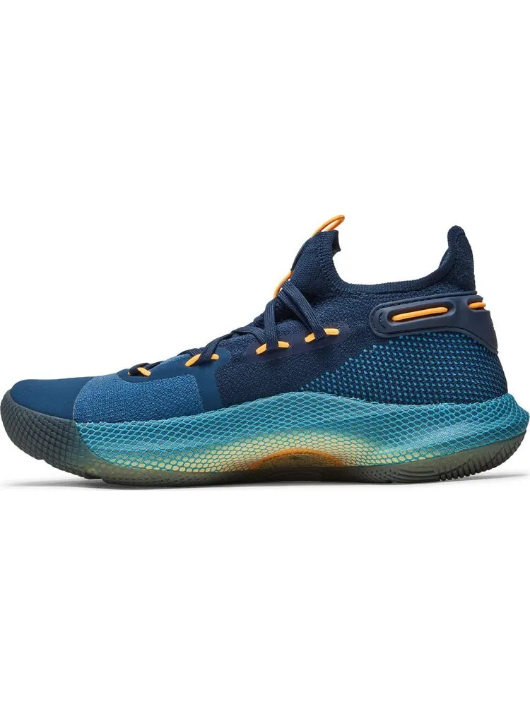 Кроссовки Under Armour Curry 6 Underrated — изображение 3 из 8, синий