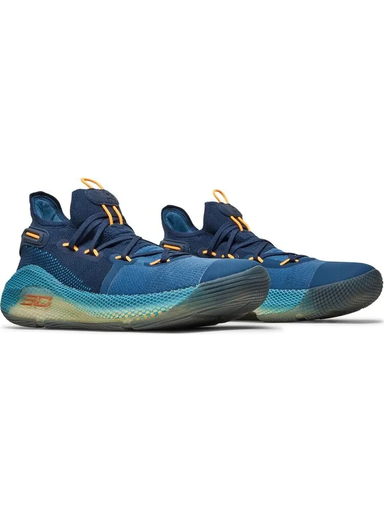 Кроссовки Under Armour Curry 6 Underrated — изображение 8 из 8, синий