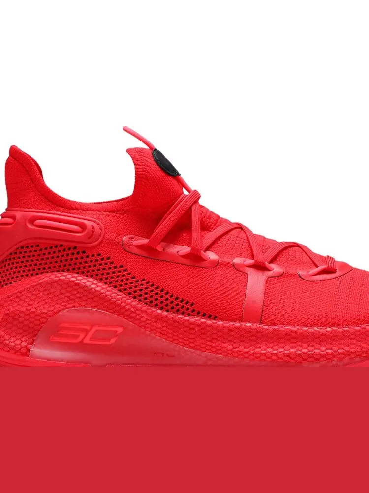 Кроссовки Under Armour Curry 6 Heart Of The Town — изображение 2 из 8, красный