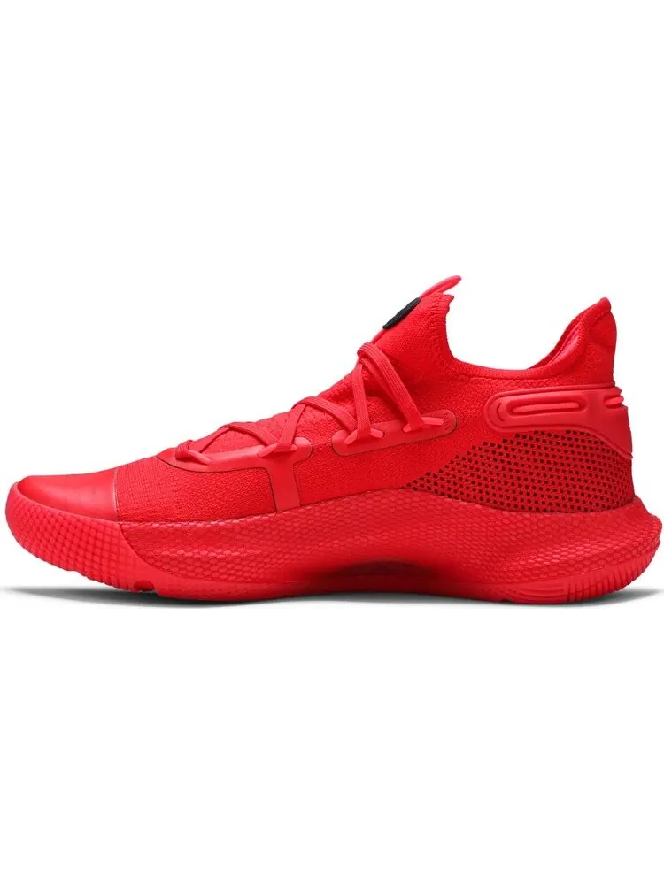 Кроссовки Under Armour Curry 6 Heart Of The Town — изображение 3 из 8, красный