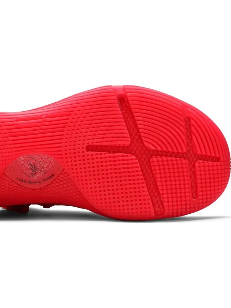 Кроссовки Under Armour Curry 6 Heart Of The Town — изображение 5 из 8, красный