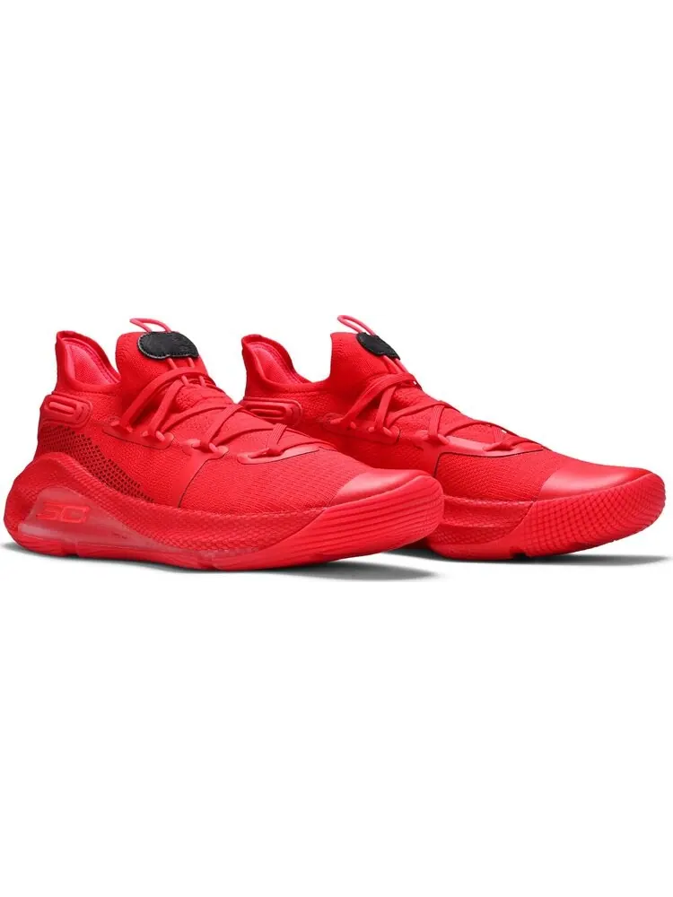 Кроссовки Under Armour Curry 6 Heart Of The Town — изображение 8 из 8, красный