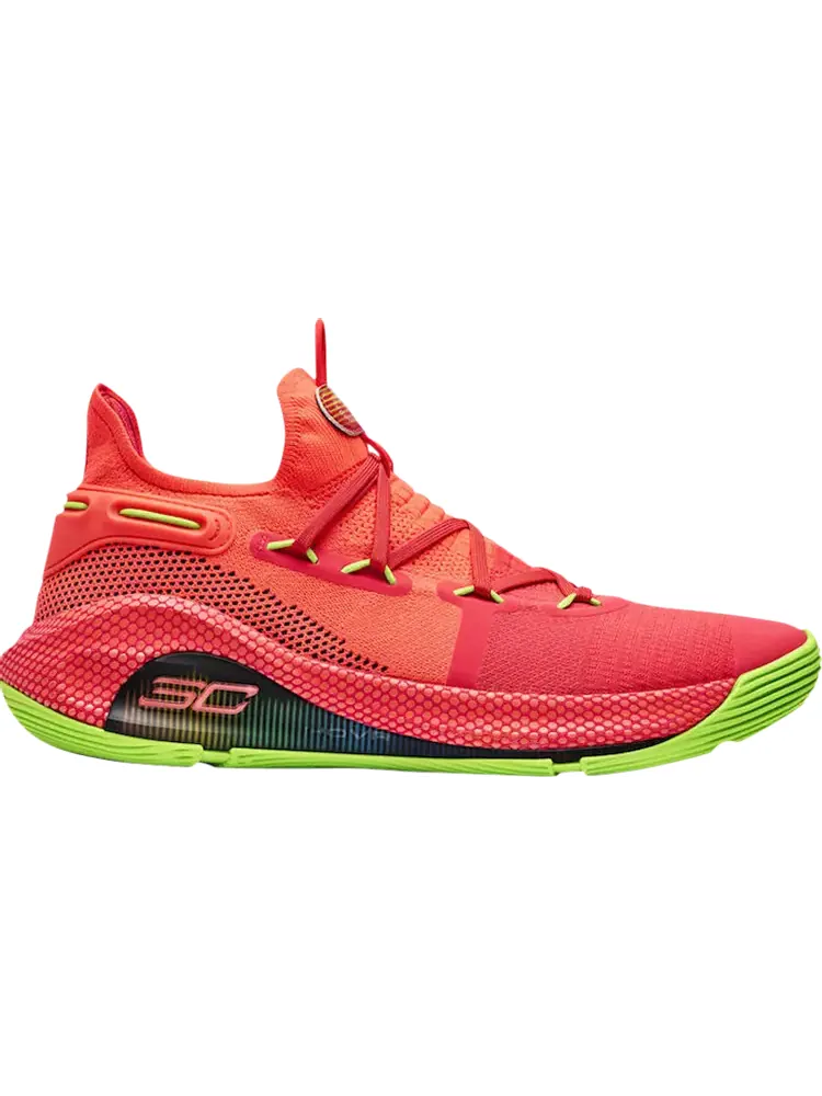 Кроссовки Under Armour Curry 6 Roaracle — изображение 1 из 1, красный