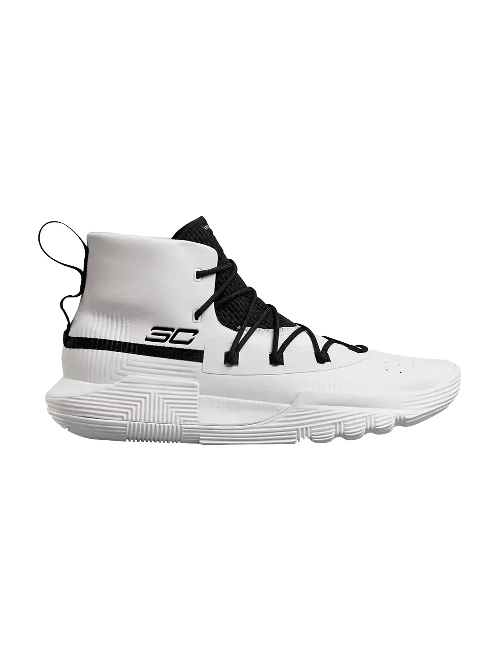 Кроссовки SC 3Zer0 2 Under Armour — изображение 1 из 1, белый/черный