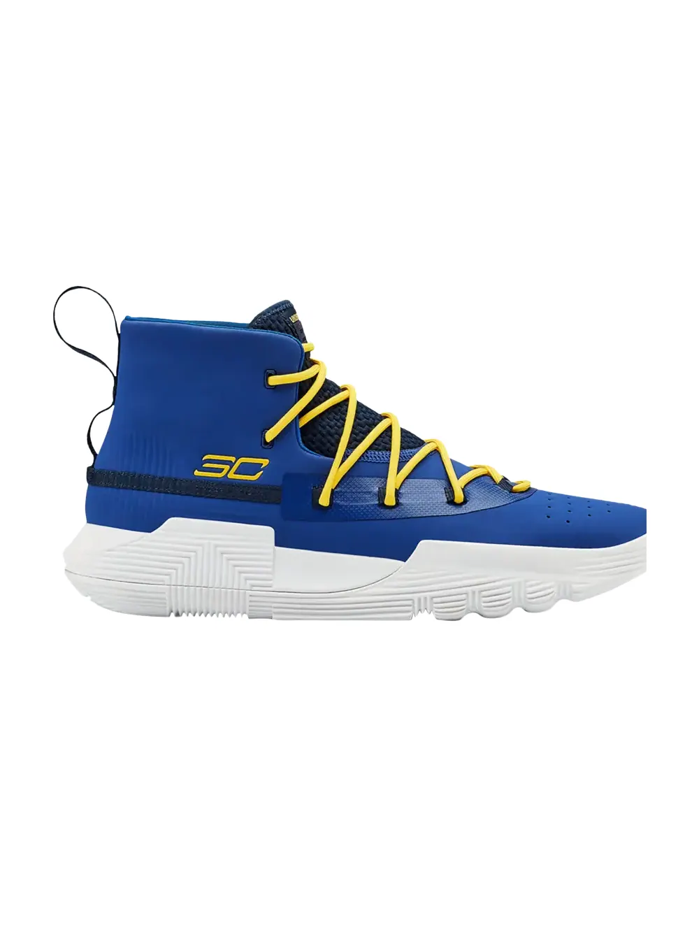 Кроссовки Curry 3Zer0 2 Under Armour — изображение 1 из 1, синий/желтый/белый