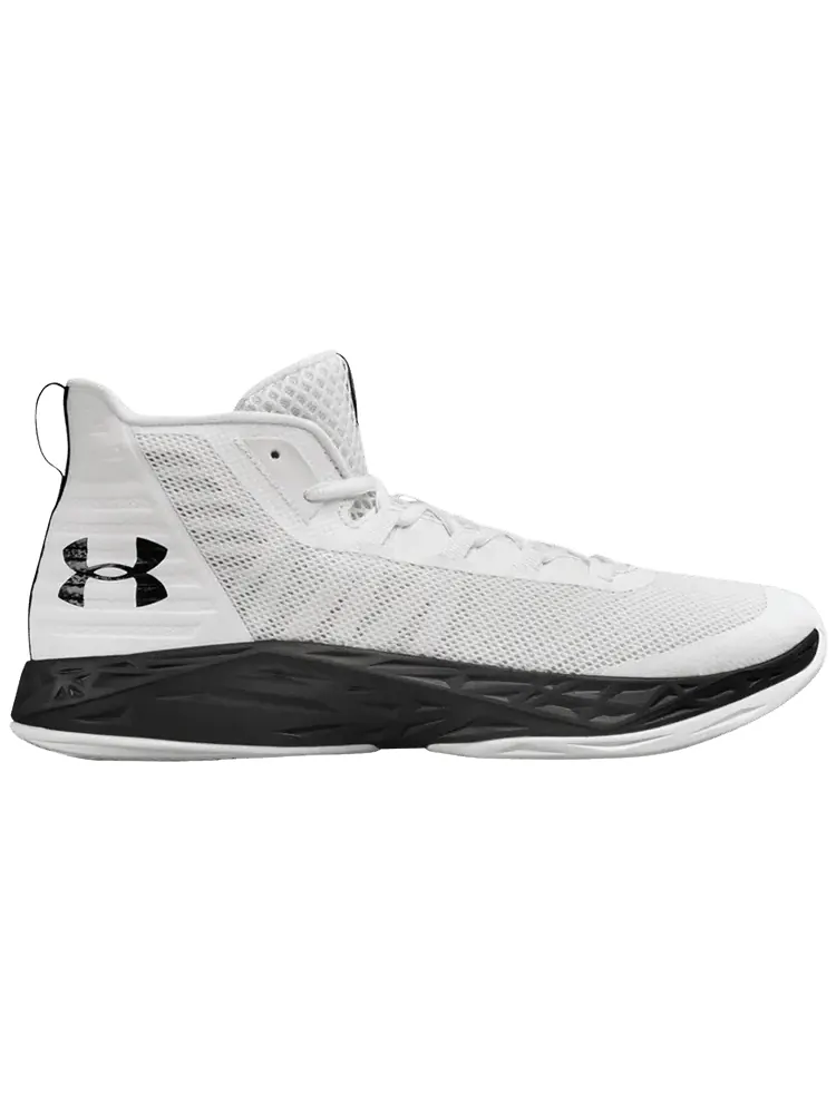 Кроссовки Under Armour Jet Mid 'White Black' — изображение 1 из 1, белый