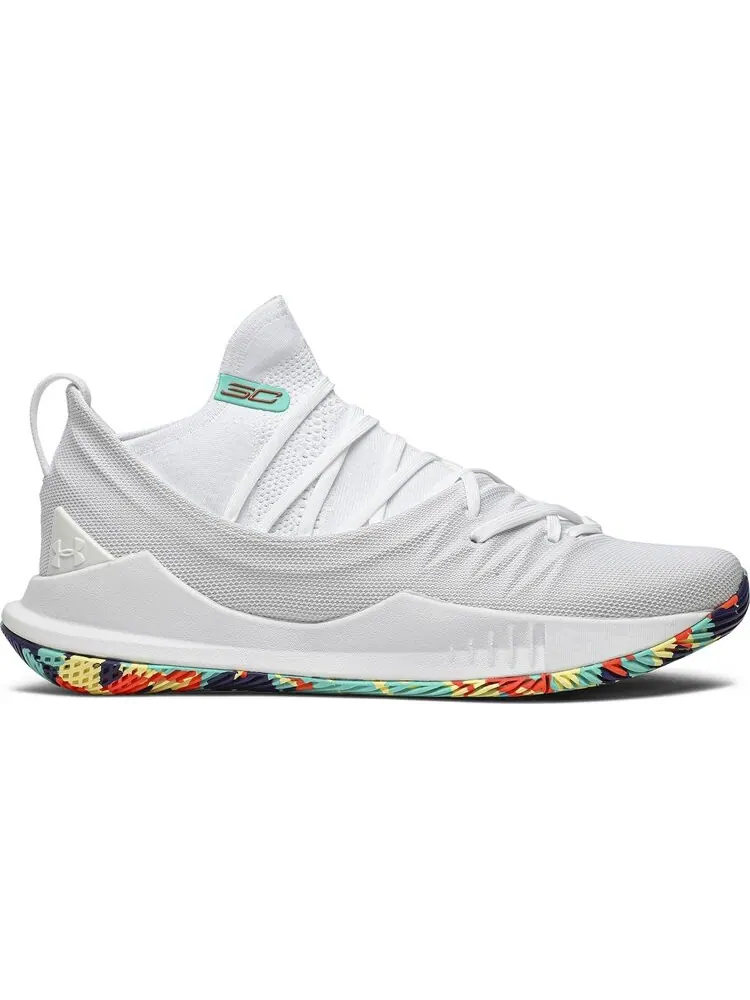 Кроссовки Under Armour Curry 5 Confetti — изображение 1 из 8, белый