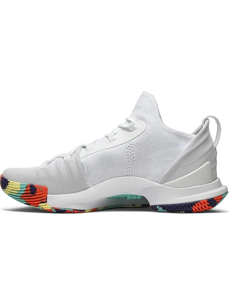 Кроссовки Under Armour Curry 5 Confetti — изображение 3 из 8, белый