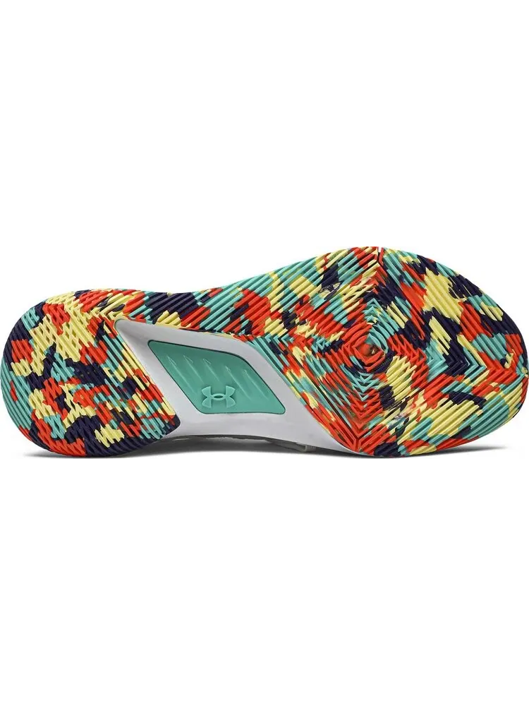 Кроссовки Under Armour Curry 5 Confetti — изображение 4 из 8, белый
