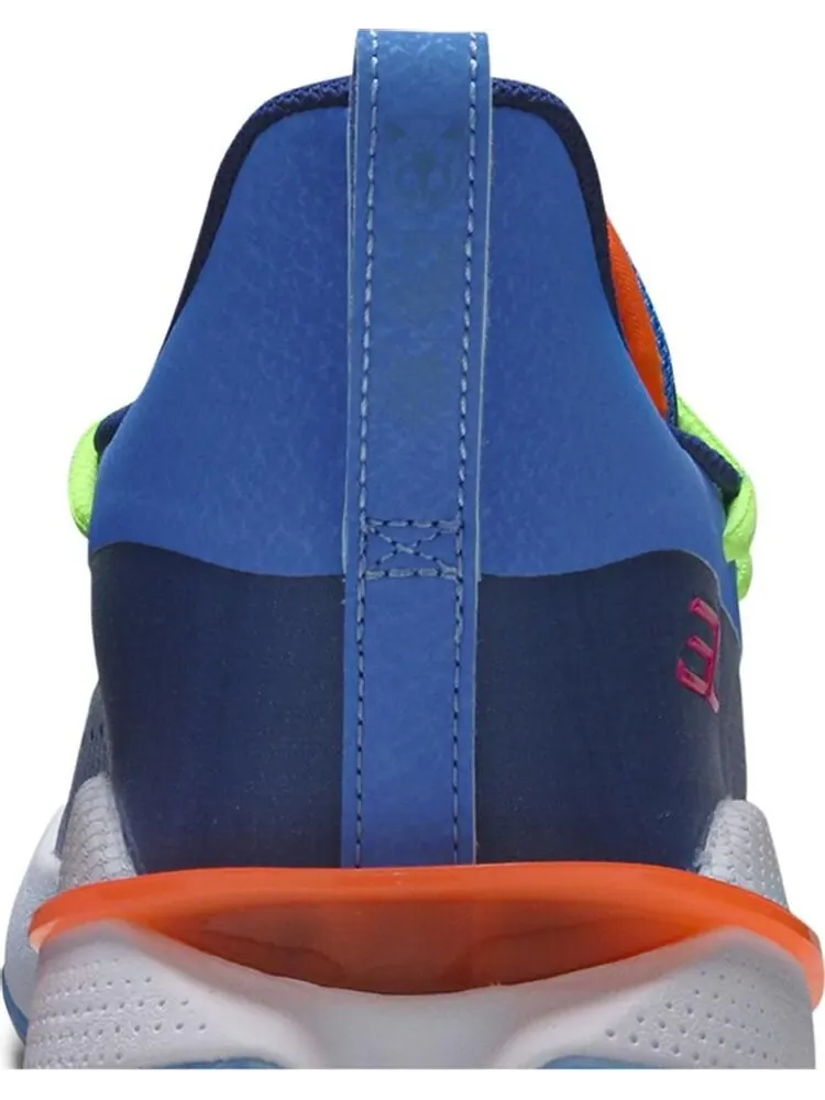 Кроссовки Under Armour Curry 7 Super Soaker — изображение 7 из 8, синий